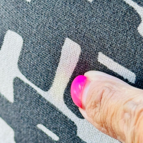 2009 Banana Republic gray nylon, spandex blend size 4 dress geometric design - Picture 12 of 14